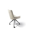 DIANE-SILLA RUEDAS BLANCA-HILO GRIS